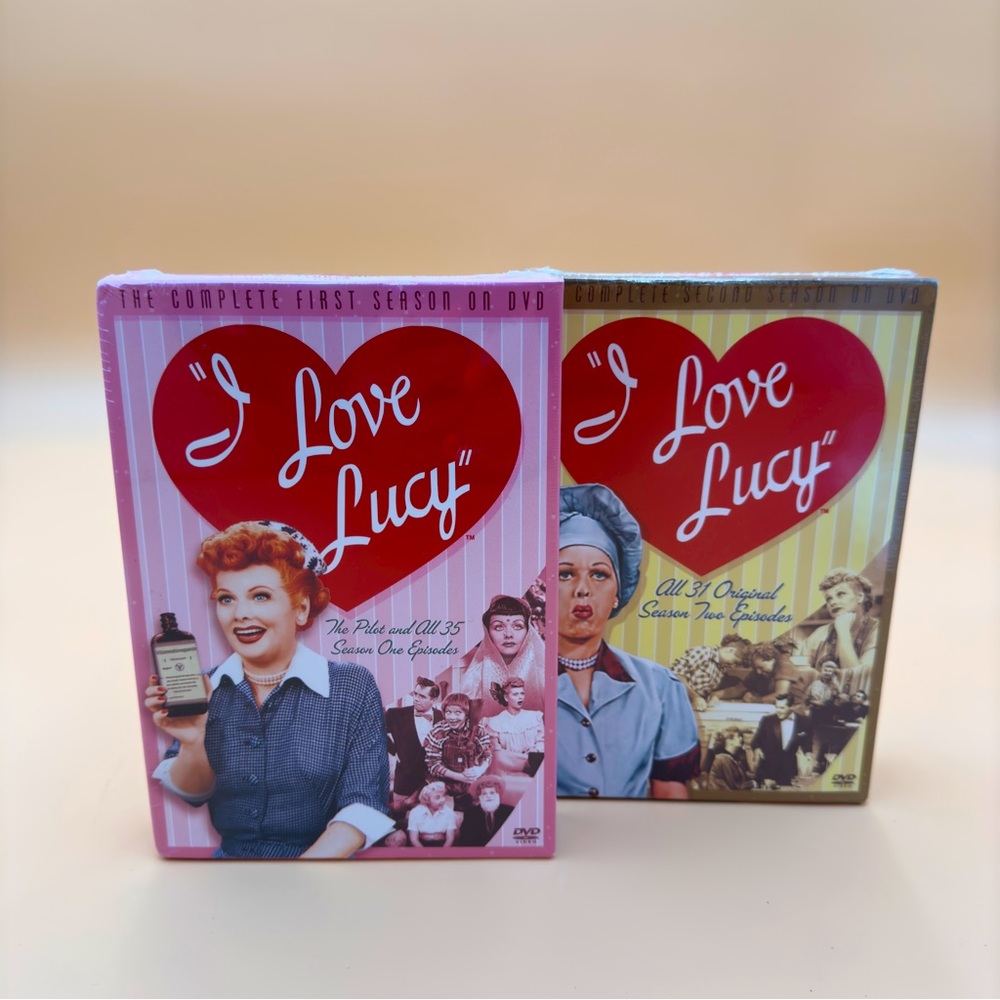 I Love Lucy Seasons 1-2 Pilot Episode Plus 35 For Season 1, 31 Episodes Season 2